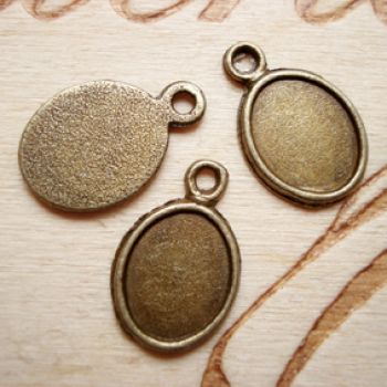 OVAL CHARM BEZEL BASE